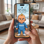 5 Fonds d’écran bébé Hugo et Chloé
