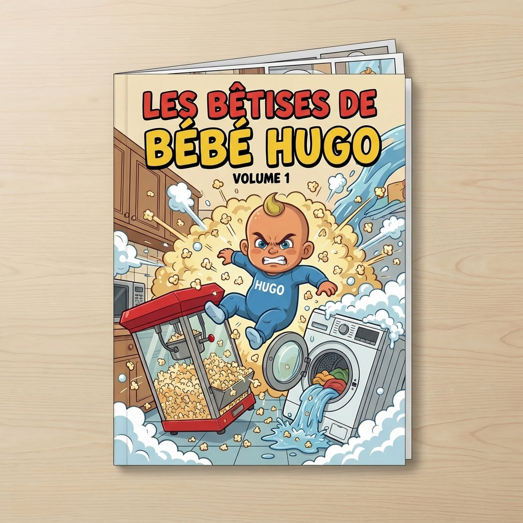 BD "Les bétises de bébé Hugo"