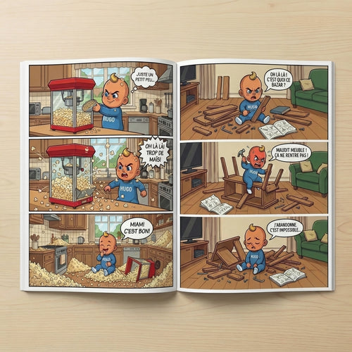 BD "Les bétises de bébé Hugo"